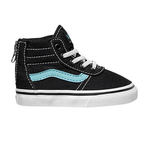 Vans Maddie High Zip Toddler 'Black Blue Radiance'