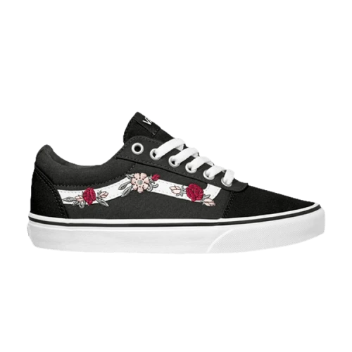 Vans Ward 'Floral Embroidery - Black' (Women's)