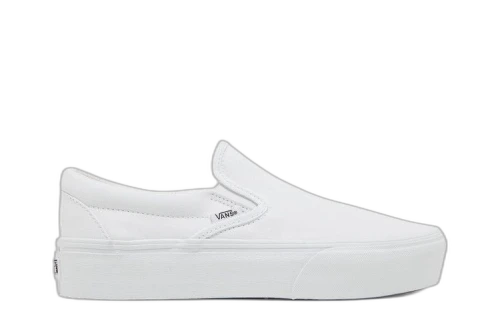 Vans Classic Slip-On Platform 'White'