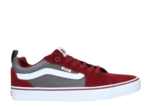 Vans Filmore Low-Top Sneakers Grey/Red