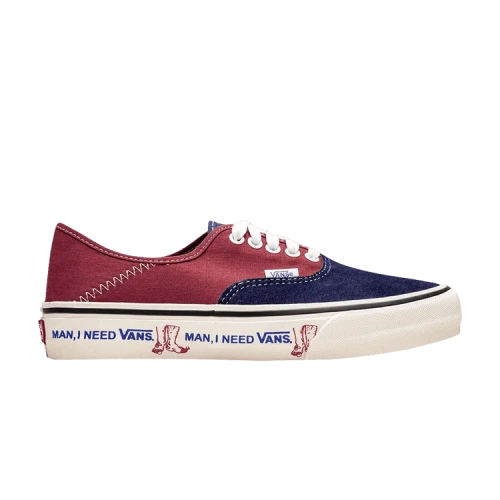 Authentic SF 'Man, I Need Vans'