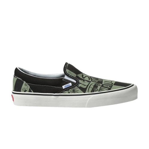 Vans Yusuke Hanai x Classic Slip-On SF 'Oil Green'