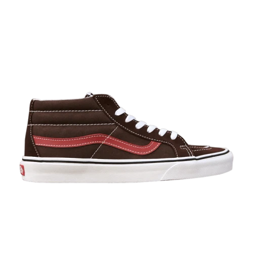 Vans Sk8-Mid Reissue 'Shaved Chocolate Red'