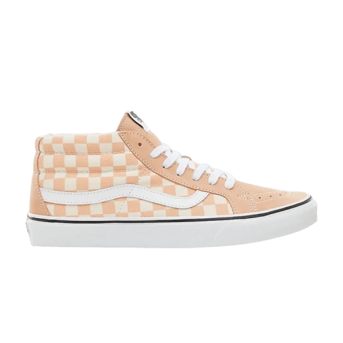 Vans Sk8-Mid Reissue 'Peach Checkerboard'