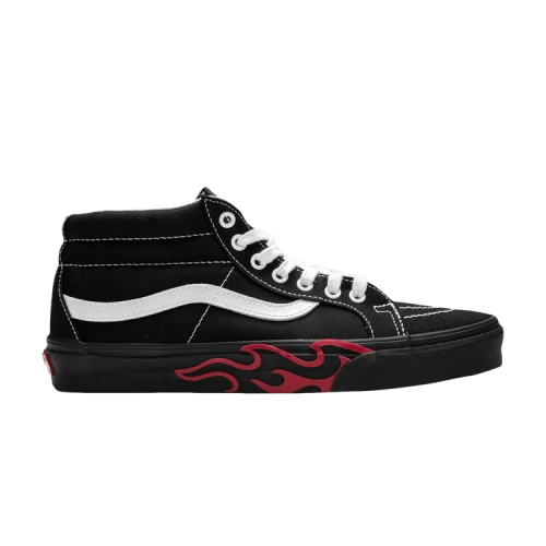 Vans Sk8-Mid Flame Cut Out