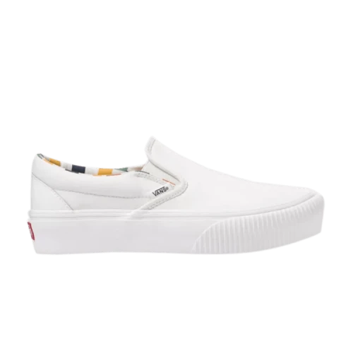 Vans Karina Rozunko x Slip-On Platform SF 'Patent Marshmallow'