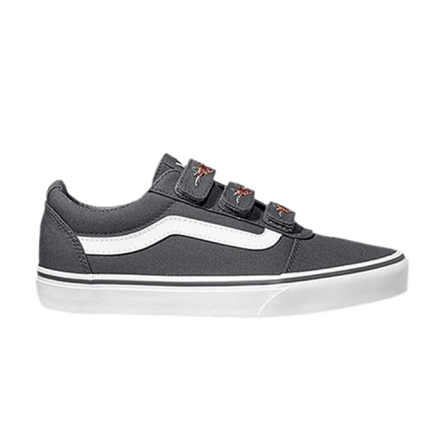 Vans Ward V 'Floral Embroidery - Grey Iron' (Women's)