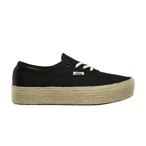 Vans Authentic Platform Espadrille 'Black'