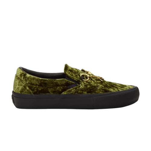 Vans Needles x Slip-On 'Green Velvet'