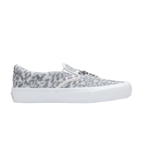 Vans Needles x Vault Classic Slip-On V 'Animal Print - White'