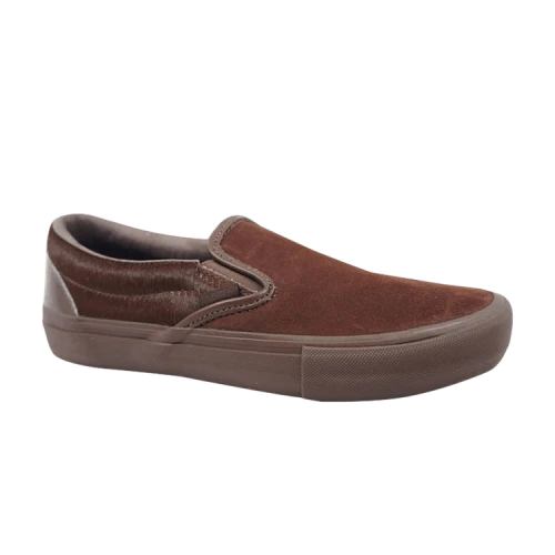 Vans Slip-On Engineered Garments Mismatched Cow Hair Brown