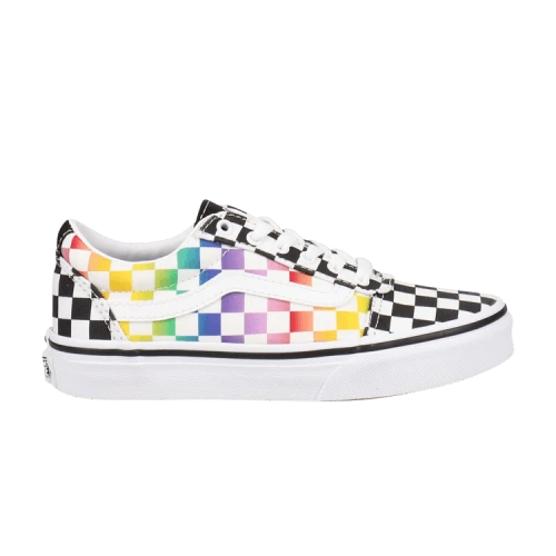 Vans Ward Kids 'Rainbow Checkerboard'