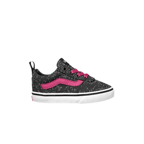 Vans Ward Slip-On Z Toddler 'Marled Canvas - Black Magenta'
