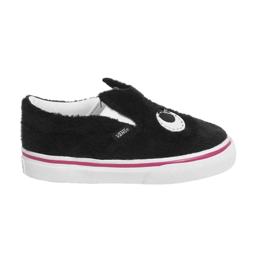 Vans Slip-On Friend Toddler 'Party Fur - Black'