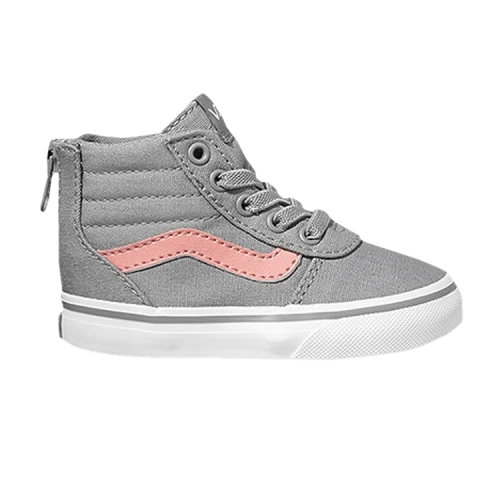 Vans Ward High Zip Z Toddler 'Wild Dove Blossom'