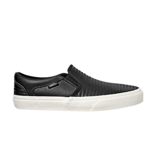 Vans Asher Deluxe 'Quilted - Black' (Women's)