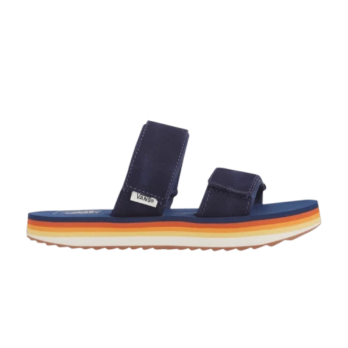 Vans Cayucas Slide Platform 'Retro Rainbow' (Women's)