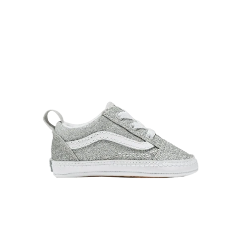 Vans Old Skool Crib 'Silver Glitter'