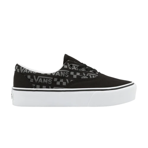 Vans Era Platform 'Reflective Logo - Black'