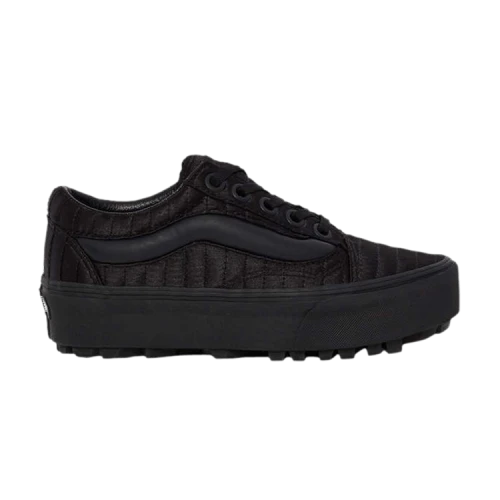 Vans Opening Ceremony x Old Skool Lug Platform 'Satin Quilting - Black'