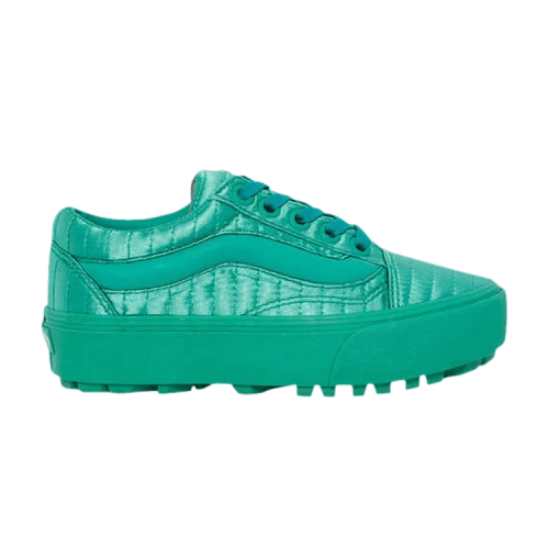 Opening Ceremony x Vans Old Skool 'Satin Quilting - Sea Green'