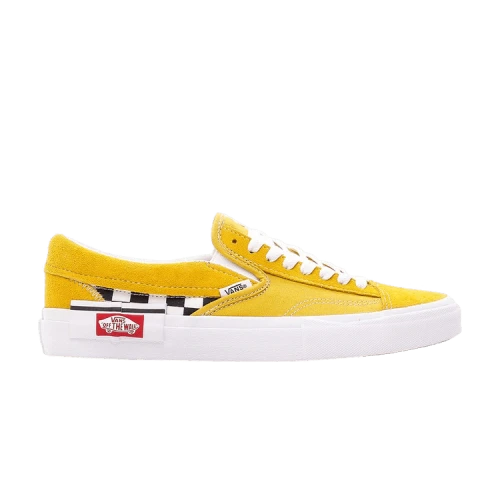 Vans Slip-On Cap Checkerboard Yolk Yellow