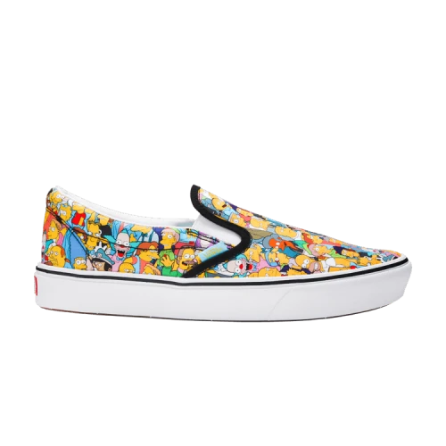 Vans Comfycush Slip-On The Simpsons Collage