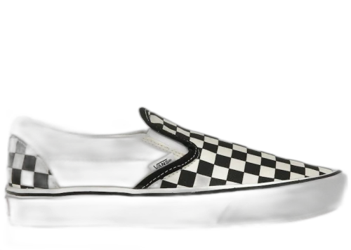 Vans Slip-On Comfycush True White Checkerboard
