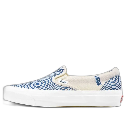 Vans Slip-On Optical Check True Blue