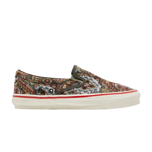 Vans Nigel Cabourn x OG Classic Slip-On LX 'Carpet Green Mix'