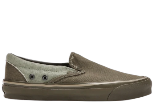 Vans Vault UA OG Classic Slip-On LX Nigel Cabourn Army Mix