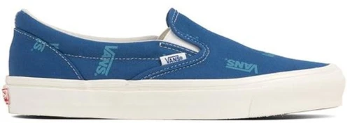 Vans Slip-On Multi-Logo Blue