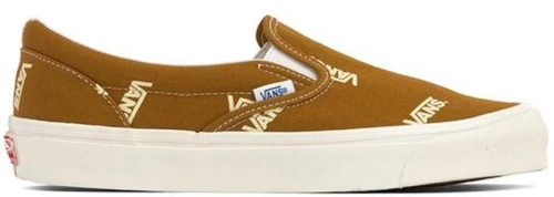 Vans Slip-On Multi-Logo Brown