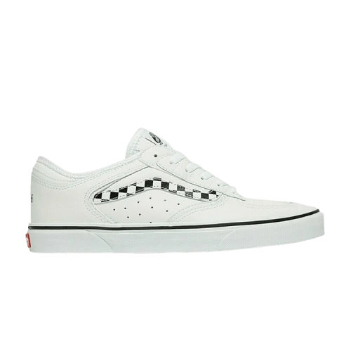 Vans Rowley Classic 'Checkerboard Sidestripe - White Black'