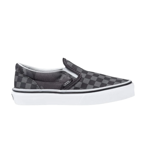 Vans Classic Slip-On Kids 'Tonal Checkerboard - Obsidian Camo'
