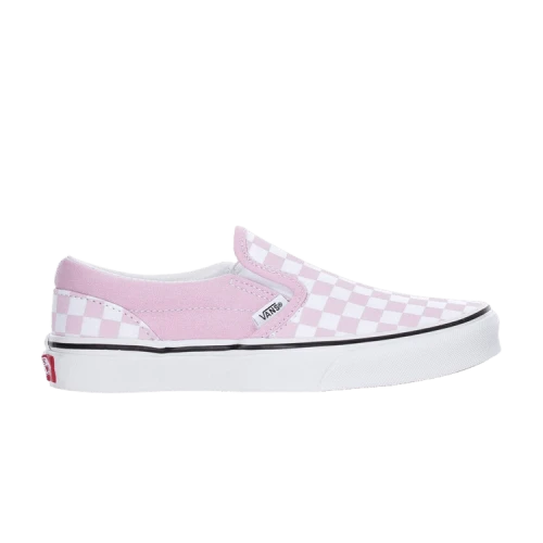Vans Classic Slip-On Kids 'Lilac Checkerboard'