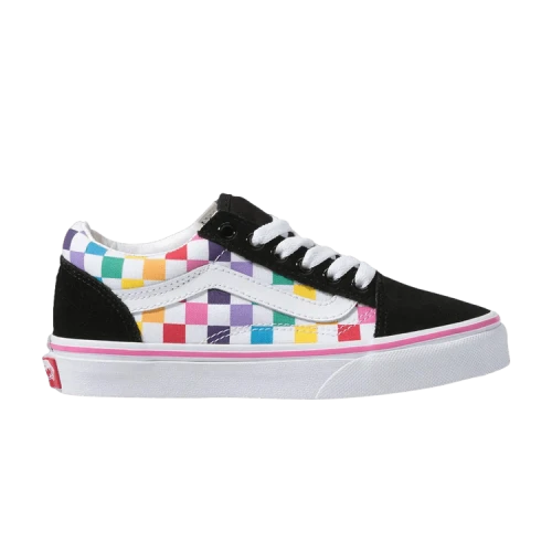 Vans Old Skool Little Kids 'Rainbow Checkerboard'