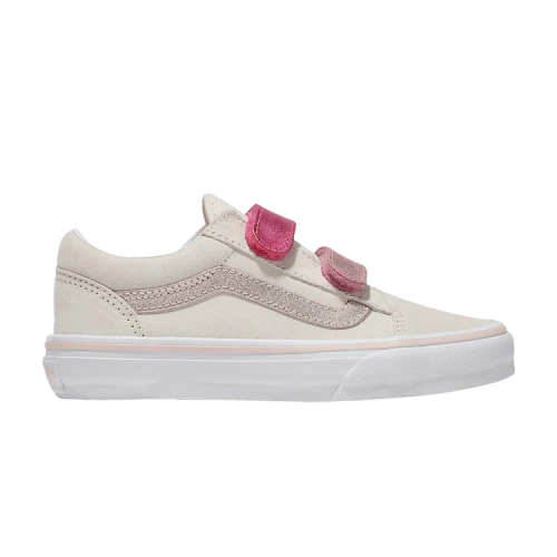 Vans Old Skool V Kids 'Marshmallow Metallic Pink'