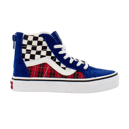 Vans Sk8-Hi Kids 'Plaid Checkerboard'