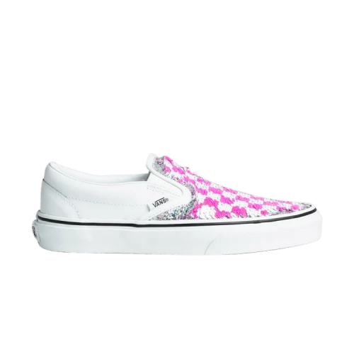 Vans Classic Slip-On 'Flipping Sequins - White Checkerboard' (Women's)