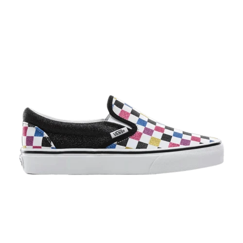 Vans Classic Slip-On 'Glitter Checkerboard'