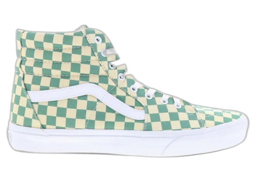 Vans Sk8-Hi Checkerboard Light Green