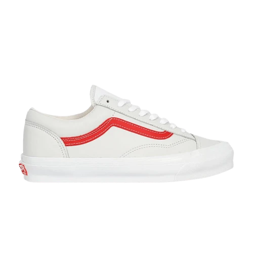 Vans OG Style 36 LX 'True White Red'