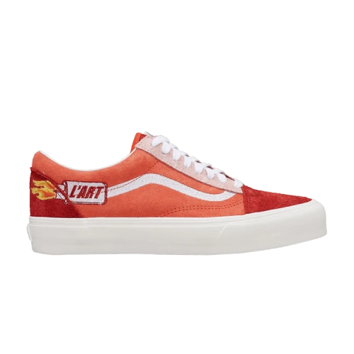 Vans KAR L'Art de L'Automobile x Old Skool 'Exhaust Pack - Red'