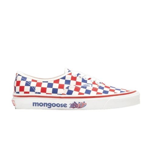 Vans Our Legends x Authentic 44 DX 'Mongoose - Red Blue Checkerboard'