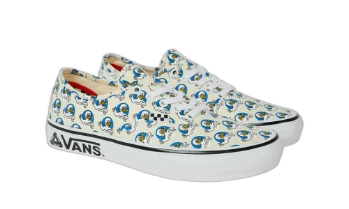 Vans Skate Authentic Palace Jeremy the Duck Classic White