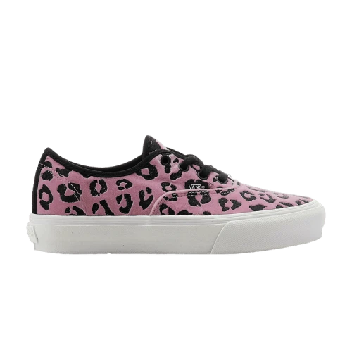 Vans Authentic VLT LX Velvet Animal Mint Leopard