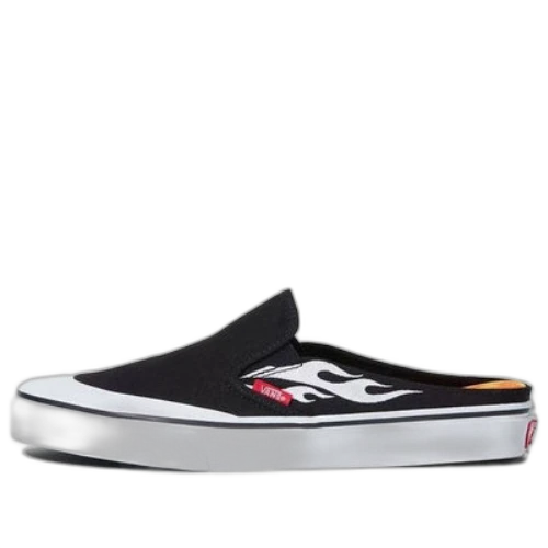 Vans A$AP Worldwide x Pacsun x Classic Slip-On Mule 'Black White Flame'