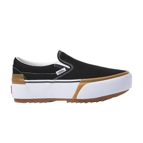 Vans Classic Slip-On Stacked 'Black White Gum'