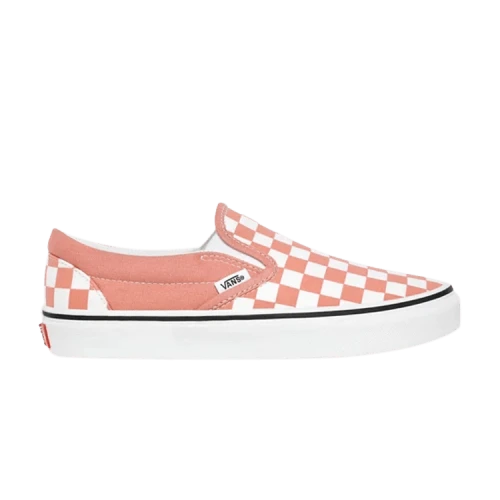 Vans Classic Slip-On Rose Dawn Checkerboard